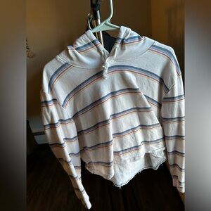 ~ Women’s billabong cropped hoodie size large~